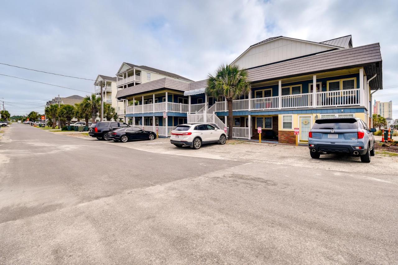 North Myrtle Beach Condo Steps To Ocean! Esterno foto