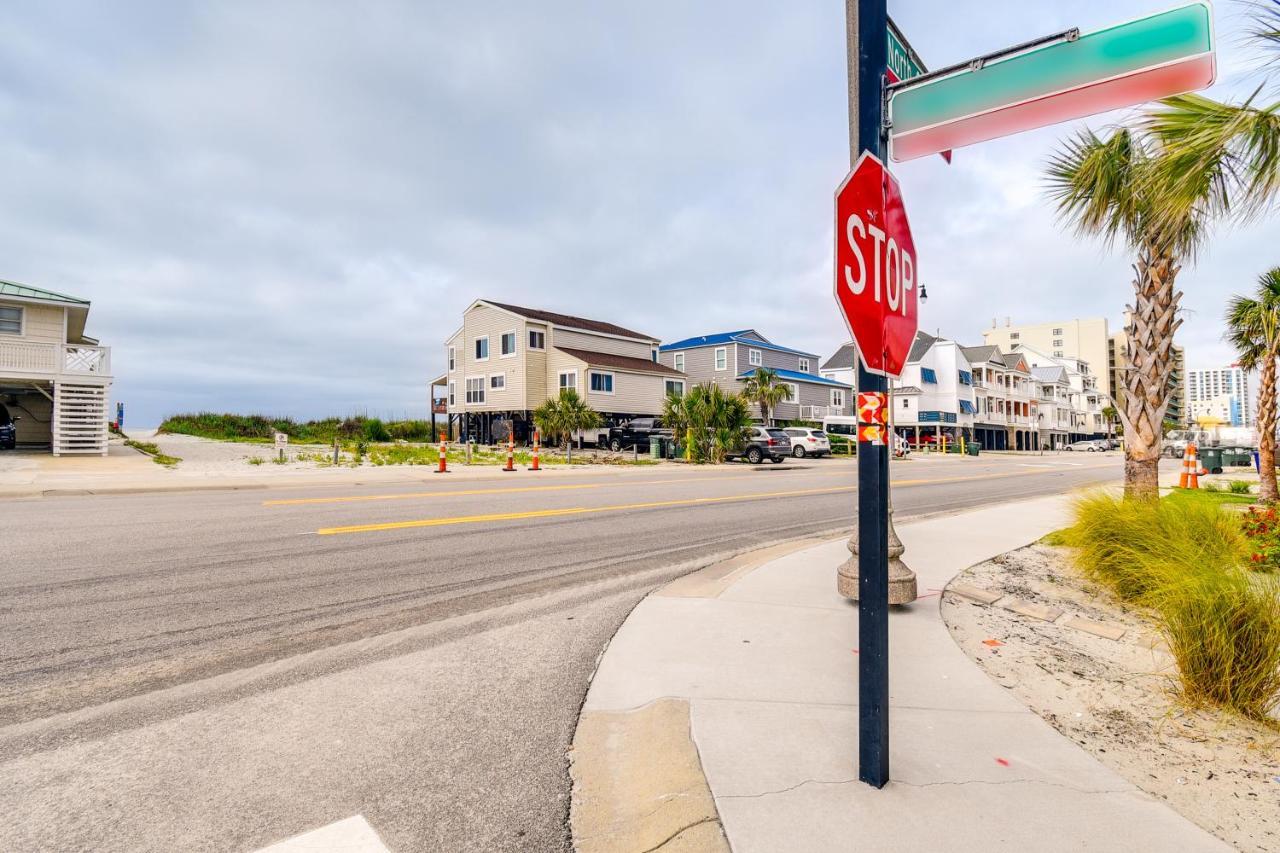 North Myrtle Beach Condo Steps To Ocean! Esterno foto